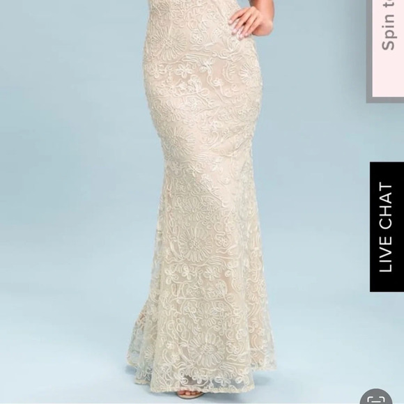 Lulu’s Ivory Dress - Picture 5 of 7